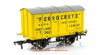 908016 Rapido Diagram V6 Iron Mink Van number 262 - Ferrocrete Portland Cement Yellow/Blue